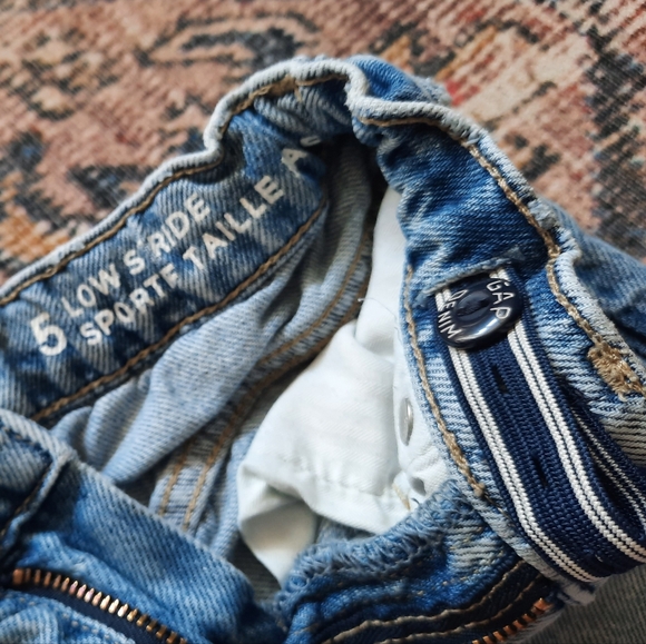 Gap size 5 low rise stride wide jeans - Picture 4 of 7